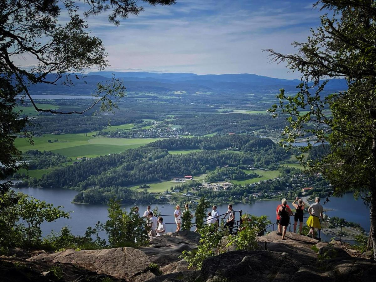 Kleivstua Hotel Near Krokskogen Sundvollen ภายนอก รูปภาพ